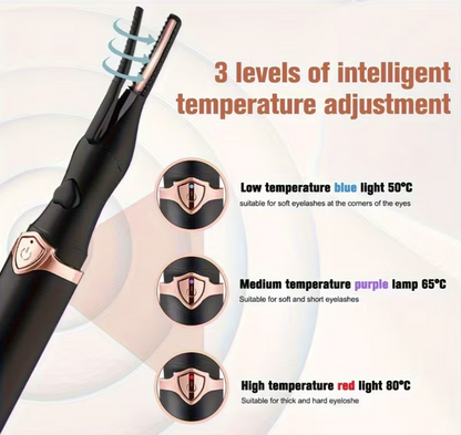 GlowUp Hub™ Heated Lash Curler | Instant Lift