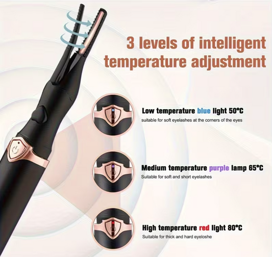 GlowUp Hub™ Heated Lash Curler | Instant Lift