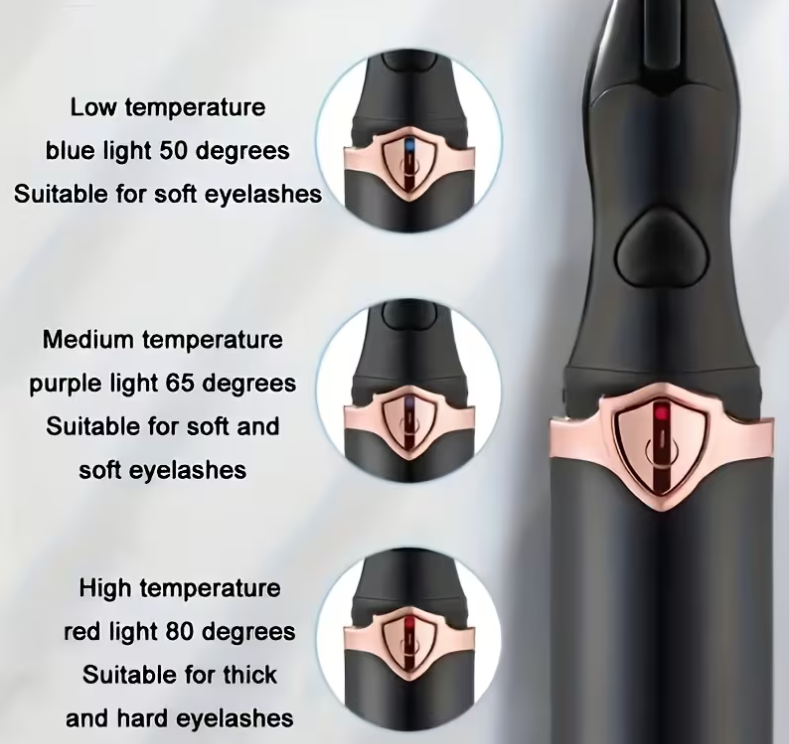 GlowUp Hub™ Heated Lash Curler | Instant Lift