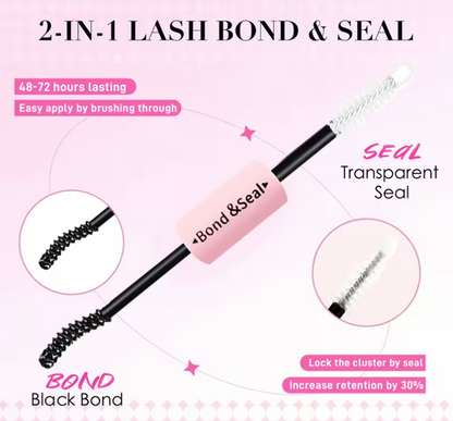 GlowUp Hub™ Luxe Lash Bond & Seal | Long-Lasting Adhesive (1pcs)