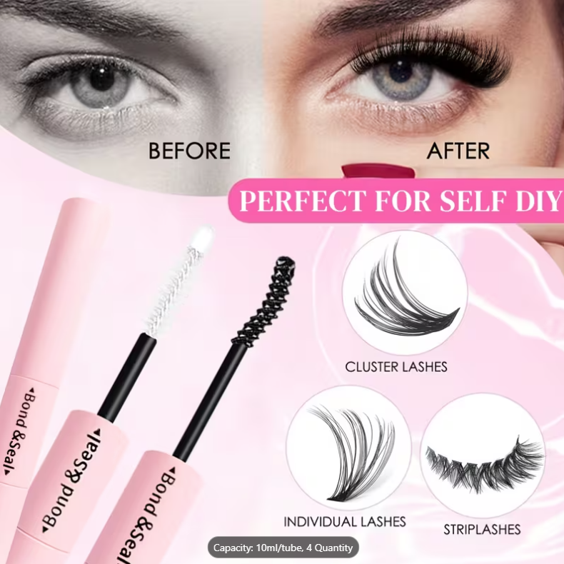GlowUp Hub™ Luxe Lash Bond & Seal | Long-Lasting Adhesive (1pcs)